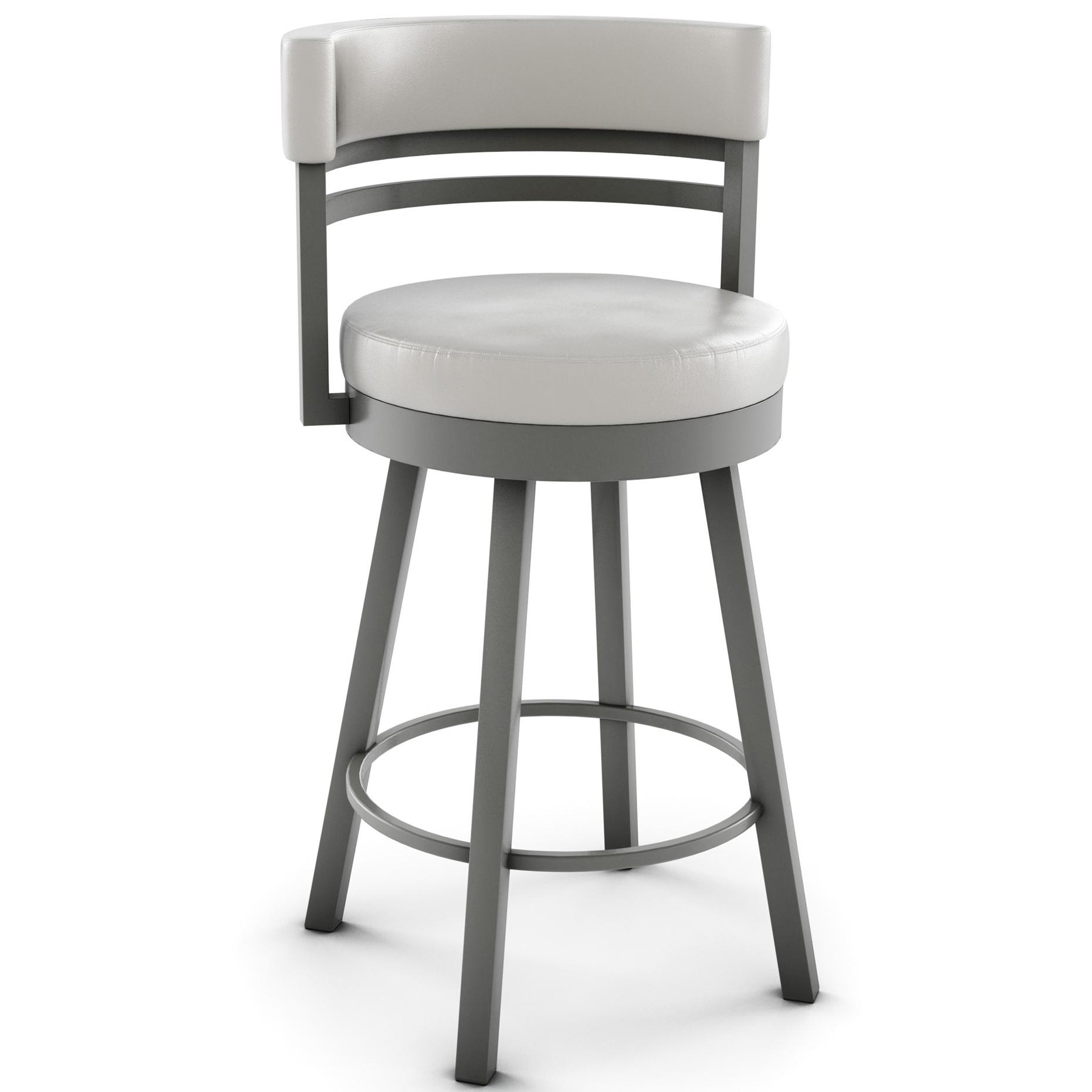 Amisco Urban 30" Bar Height Ronny Swivel Stool Belfort Furniture Bar Stools